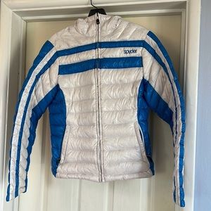 Spyder down jacket, size medium